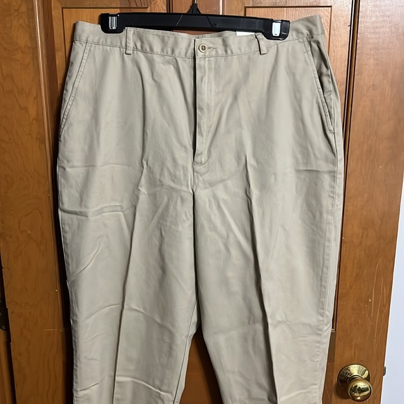 Lands’ End Misses Size 16 Short Cotten Chinos Natural Fit - Picture 7 of 8